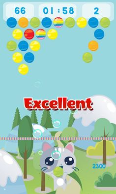 Kitty Bubble Pop - Screenshot 3