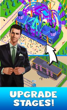 Idle Music Festival Tycoon - Screenshot 1