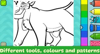 The Lion king Coloring Simba 2 - Screenshot 2