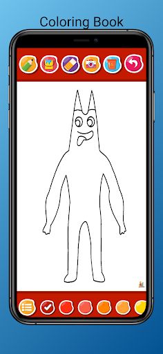 Garten Of BanBan 4 Coloring - Screenshot 3