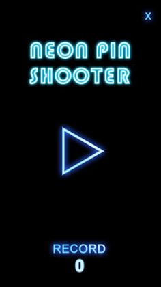 Pin Shooter: Neon Action Game - Screenshot 1