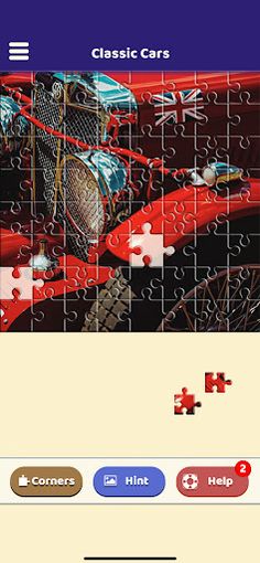 Classic Cars Puzzle - Screenshot 4