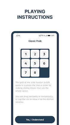 Classic Number Slide Game - Screenshot 1