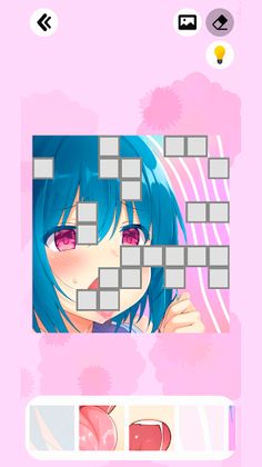 Anime Girls: Jigsaw Puzzles 18 - Screenshot 2
