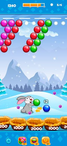 Bubble Shooter Bunny - Game - Screenshot 3