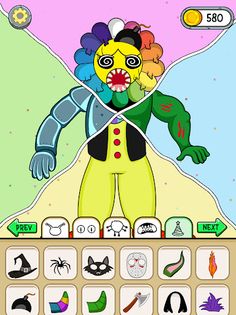 Mix Monster Makeover Game - Screenshot 1