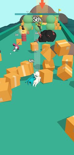 Crazy Golf Race - Screenshot 3