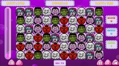 Scary Face Match 3 - Screenshot 3