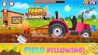 Kids Farm Tractor Harvest Game - Screenshot 2