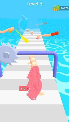 Wig Run - Screenshot 2