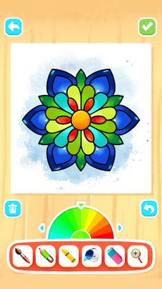 Coloring Mandala Games - Screenshot 3