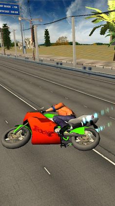 Moto Super Race 3D - Screenshot 2