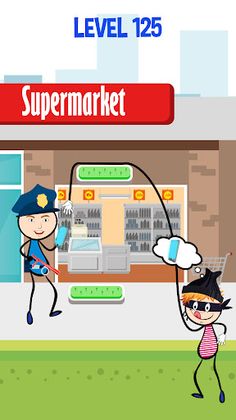 Stickman Thief Puzzle Games - Screenshot 3