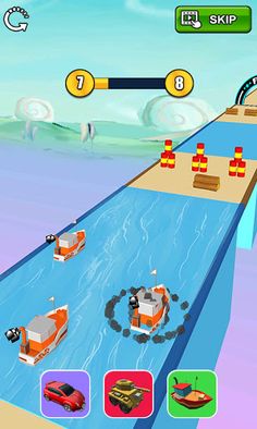 Epic Car Transform Race - Screenshot 2