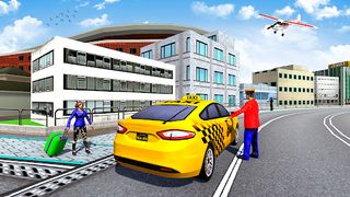 Taxi Games Car Drive Simulator - Screenshot 1