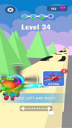 Roller Plane Skate : Stunts - Screenshot 1