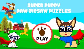 Super Puppy Paw Jigsaw Puzzles - Screenshot 1
