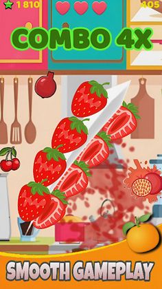 Apple Cutter : 3D Food Slicer - Screenshot 3