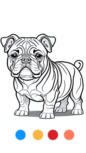 Color Bulldog Stres Relieving - Screenshot 2