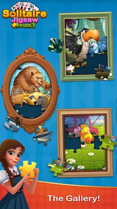 Solitaire Jigsaw Puzzle - Screenshot 4