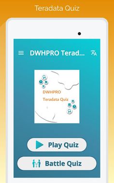 DWHPRO Teradata Quiz - Screenshot 4
