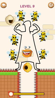 Save the Sponge : draw lines - Screenshot 3