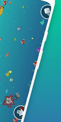 난폭한 상어 - 캐주얼 바다 플랫폼 게임 - Screenshot 2