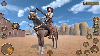 Cowboy Horse Riding Horse Race - Screenshot 3