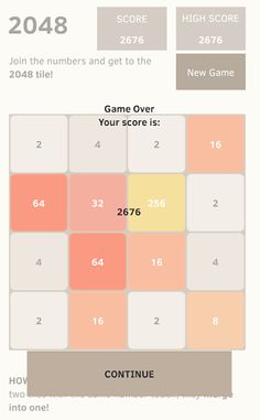 2048 - Screenshot 2