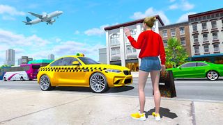 US Taxi Driving: Taxi Game 3D - Screenshot 3