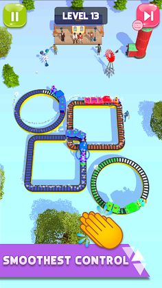 Train Race Game - Perfect Time - Screenshot 4
