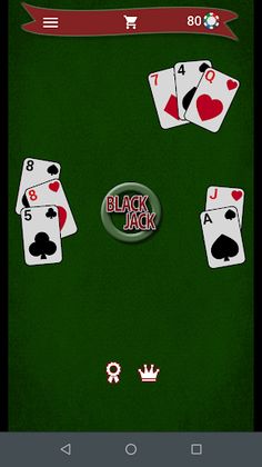 BlackJack: card game - Screenshot 1