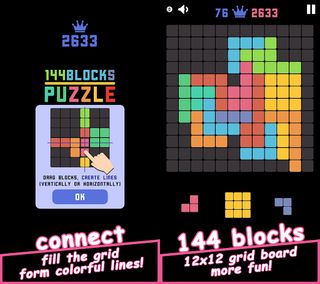 144 Blocks Puzzle Game - Screenshot 1