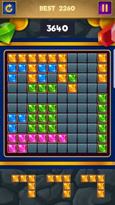 Puzzle Jewels Bloque - Screenshot 4