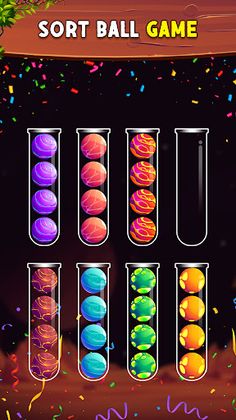 Ball Sorting Color puzzle Game - Screenshot 2