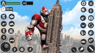 Angry Gorilla Robot Truck Game - Screenshot 1