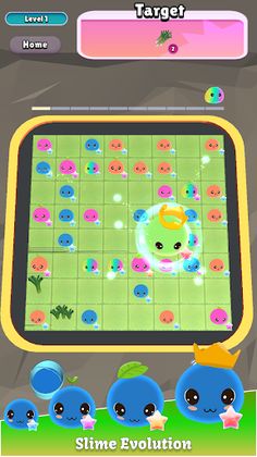 Slime Land : Merge Puzzle - Screenshot 2