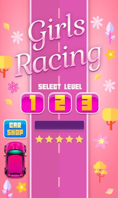 Girls Racing, Fashion Car Race - Screenshot 1
