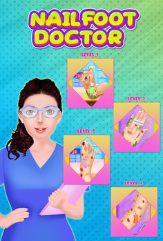 Nail & Foot Doctor Clinic Game - Screenshot 1
