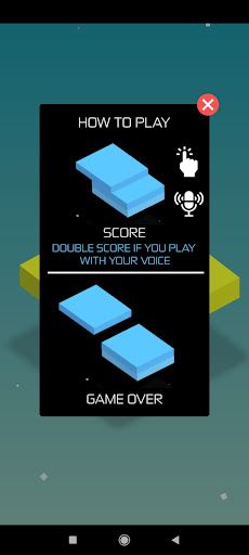 Stack the Blocks Voice & Touch - Screenshot 3