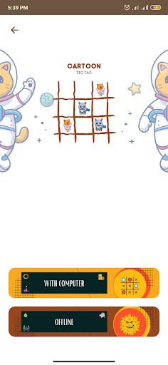 Cartoon Tic Tac - Screenshot 2