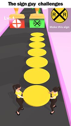 Sign Guy DIY Run 3D - ASMR - Screenshot 4