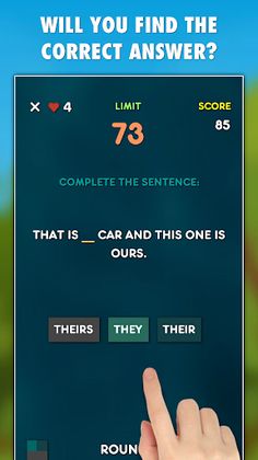 Pronouns Grammar Test - Screenshot 2