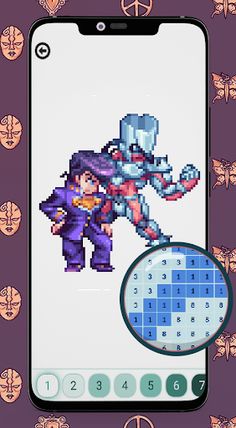 Color By Number Jojo - Screenshot 1