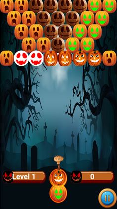 Halloween Bubble Bounce - Screenshot 1