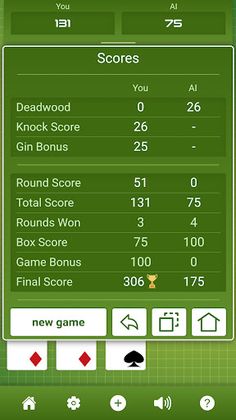 Gin Rummy - Screenshot 3
