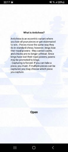 Antichess Openings Explorer - Screenshot 2