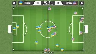 Country Marble Soccer Goal Pro - Screenshot 2