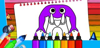 Monster of Banban 4 Coloring - Screenshot 2