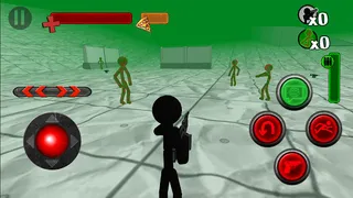Stickman Zombie 3D - Screenshot 1